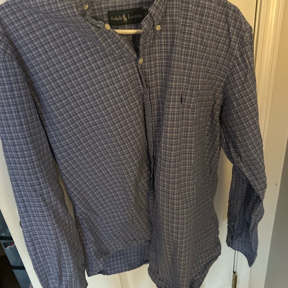 RALPH LAUREN plaid dress shirt. - Picture 6 of 14